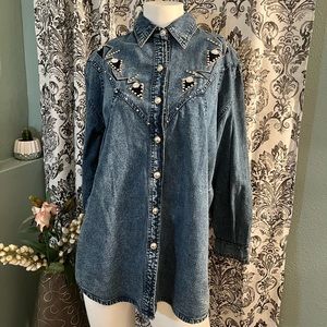 Vintage Jean shirt